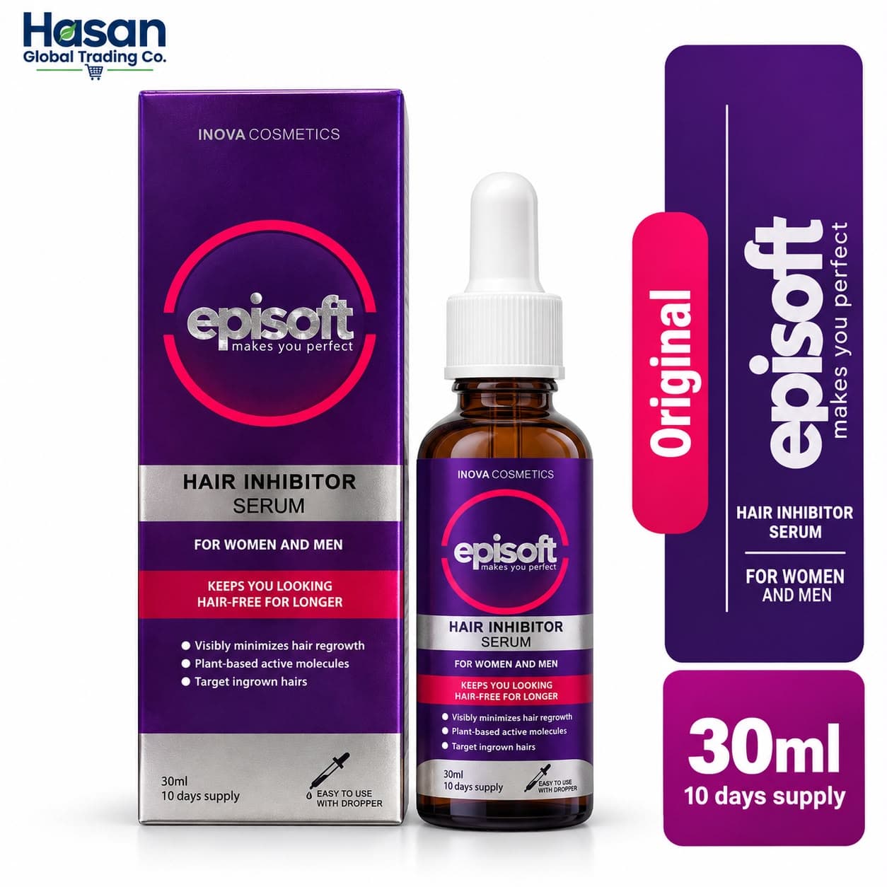 Episoft Hair Inhibitor Serum (30ml)