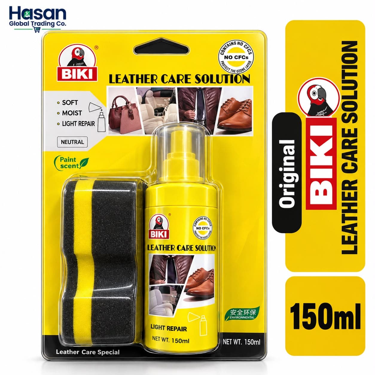 BIKI Leather Care Solution – 150ml